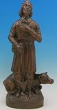 24 inch Saint Isidore - Outdoor Vinyl Statue