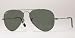 Ray-Ban RB 3025 Sunglasses Styles - Gunmetal Frame / Crystal Green 58 mm RB3025-W0879-5814