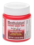 Mentholatum Ointment, Cherry Chest Rub For Kids, 1.76-Ounce Jars (Pack of 6)