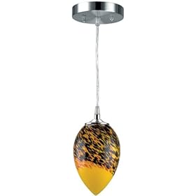 lite source ls-1735mxd volcano drop one light hanging mini pendant lamp in multi