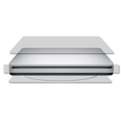 Skinomi TechSkin -Skin Protector Shield Full Body for Apple MacBook SuperDrive
