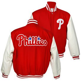 Jacket Phillies Wool/Leather