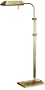 Topper Antique Brass Adjustable Pharmacy Floor Lamp
