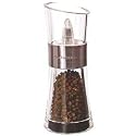 Cole and Mason Inverta Flip Pepper Mill, Brushed Chrome and Clear Acrylic