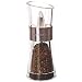 Cole and Mason H581710 Inverta Flip Acrylic and Brushed-Chrome Pepper Mill