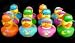 One Dozen (12) Lucky Duck Rubber Ducky Party Favors