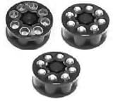 Crosman 8-Shot Rotary Clips, Fits T4 & 1088 Pistols, 3/Pack