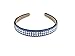 Yeshan Rhinestone and Crystal Beaded Handmade Headband ,Haiband for women,Blue and white