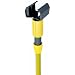 Wilen A70622, Super Jaws Vinyl Coated Steel Wet Mop Handle with Nylon Head, 1" Diameter x 60" Length (Case of 12)