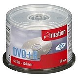 Imation - 50 x DVD+R - 4.7 GB 8x - silver - printable surface - spindle - storage media