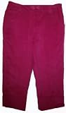 Larry Levine Cropped Corduroy Pants 8p 8 Petite