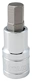 Titan 15661 7/16' 1/2' Drive Hex Bit Socket [並行輸入品]