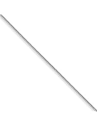 .925 Sterling Silver 1.15mm 8 Side Diamond Cut Box Chain