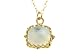 Moonstone Filagree Pendant by Becky Kelso