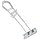 Mechanical Plastics Wedge Anchor, Steel, Meets FF-B-588D, 5/16"-18 Threads (Pack Of 25)