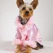 Dog Robe - Elegant Luxury Dog Robe for the Diva Dog in Your Life - Pink - X-Large (XL)