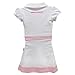 Hello Kitty Girls` Princess Sleeve V Neck Tennis Dress White