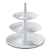 Babell White Triple Tier Cake Stand