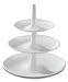 Babell White Triple Tier Cake Stand
