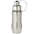 Thinksport 350ml Stainless Steel Sports Bottle (Silver)