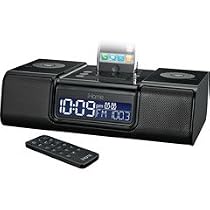 iHome iP9BR Clock Radio for iPod, iPhone (Black)