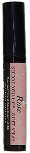 Poo-Pourri Before-You-Go Toilet Spray 4ML Bottle , Rose