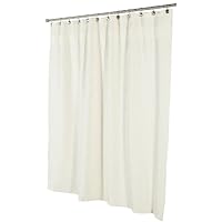Kassatex SCS-115-WAF-NA Waffle Shower Curtain, Natural
