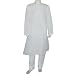 Mens Yoga Clothing Cotton Embroidered Kurta Pajama Size L Chest : 44