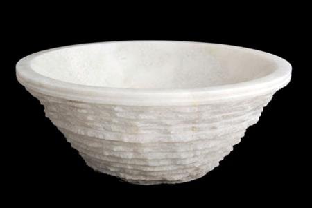 Fontaine Chiseled White Marble - FSA-031M