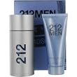 212 by Carolina Herrera for MEN: EDT SPRAY 3.4 OZ & AFTERSHAVE GEL 3.4 OZ (TRAVEL OFFER)