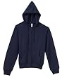 Ladies' Raglan Full-zip Hooded Sweatshirt