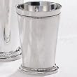 Godinger Beaded Mint Julep Cup 6 1/2 In.