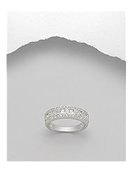 CZ Ring In 92.5 Sterling Silver
