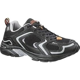 Harley Davidson 'Fastback' Casual Sneakers Mens - Black by Harley-Davidson