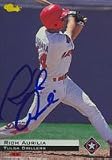 Rich Aurilia, Tulsa Drillers - Rangers Affiliate, 1994 Classic Autographed Card
