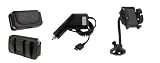 3in1 Car Vehicle Charger+Leather Case Cover Pouch+Windshield Mount Holder Bundle For Alltel Samsung Delve R800, Samsung Gravity 2 T469,Tracfone Samsung Gravity 2 T469 T404, Samsung Gravity T459,Net10 Samsung T401G,Straight Talk Samsung T401G,Straight Talk Samsung T404G - Auction4tech Brand