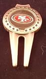 Sporting Goods : San Francisco Forty-Niners 49ers NFL Golf Divot Tool and Ball Marker