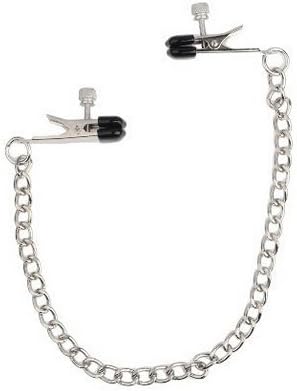 Fantasy Sexy Toy Metal Nipple Clamps with Chain