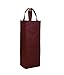 Elife Reusable Gift Bag, Single Bottle Wine Tote Holder Vineyard, 10 Pack Set by Elife