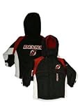 Antigua New Jersey Devils Black Score Full Zip Fleece Jacket