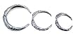316L Surgical Stainless Steel Tribal Plug, 4g - Sold as a Pair