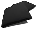 Strathwood St. Croix Dining Arm Chair Cushion, Set of 2, Black