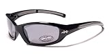 X LOOP X18 SUNGLASSES UV400 LENS UNISEX ACTIVE FRAME (Black &amp; Smoke)