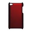 Skque Red Rubberized Case for Apple iPod Touch 4 / 4G / 4th Gen