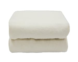 Tadpoles Set of 2 Organic Porta - Crib Fitted Sheets, White