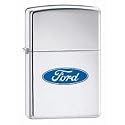 High Polish Chrome, Ford Oval (ZI250F957) Category: Miscellaneous Lighters