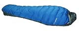 Lafuma Warm n' Light 600G Down 40-Degree Sleeping Bag - Metal Blue/Deep Grey (Right Zip)