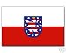 Flagge Fahne Thüringen 90 * 150 cm