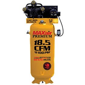 Maxair C5160V1-MAP 60-Gallon 170 PSI Max Electric Stationary Compressor