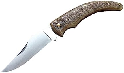 Tactical Outdoor Survival Camping Hunting Fishing Folding Pocket Knife with Horn Handle